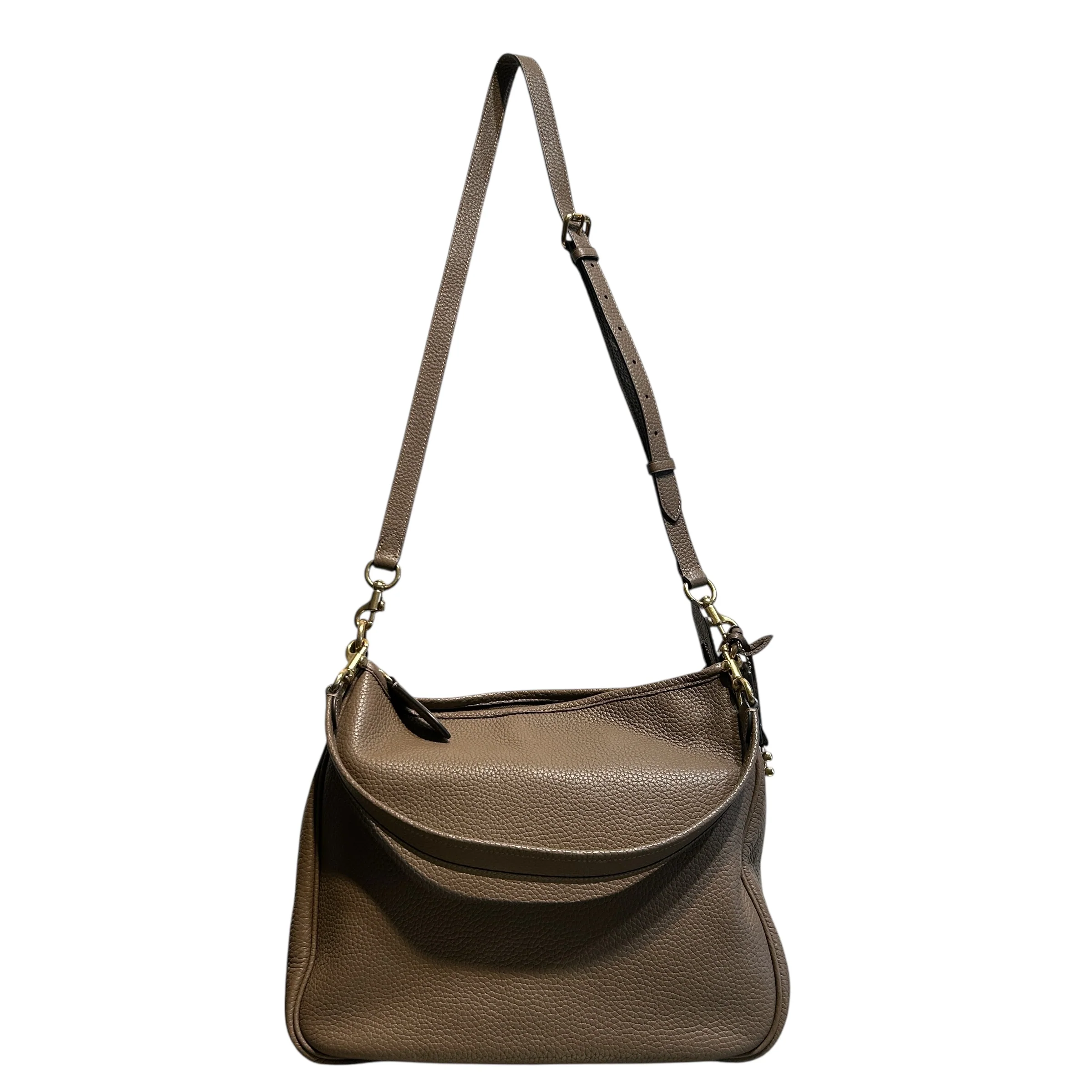 COACH/Bag/Leather/BRW/CARRY SHOULDER BAG