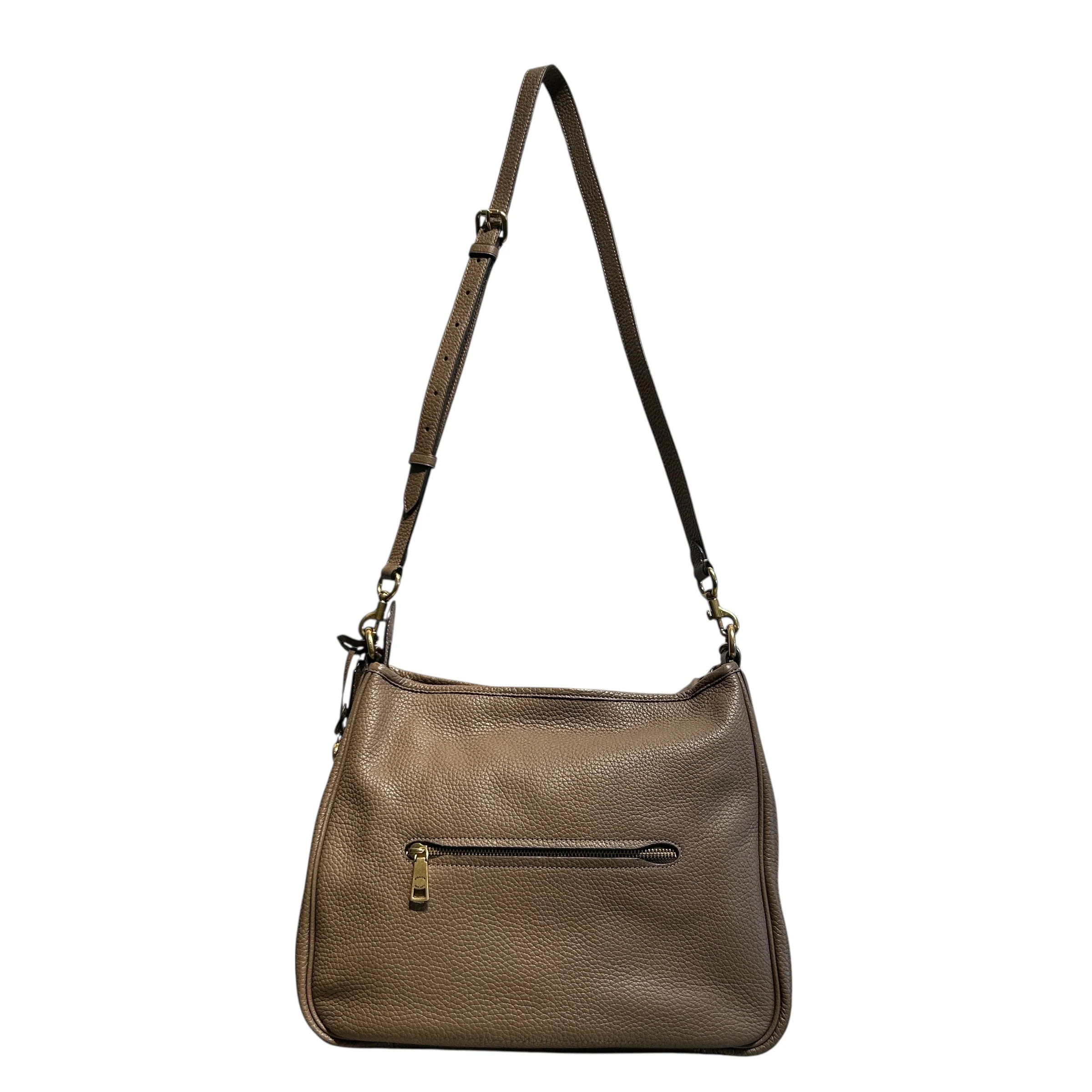 COACH/Bag/Leather/BRW/CARRY SHOULDER BAG