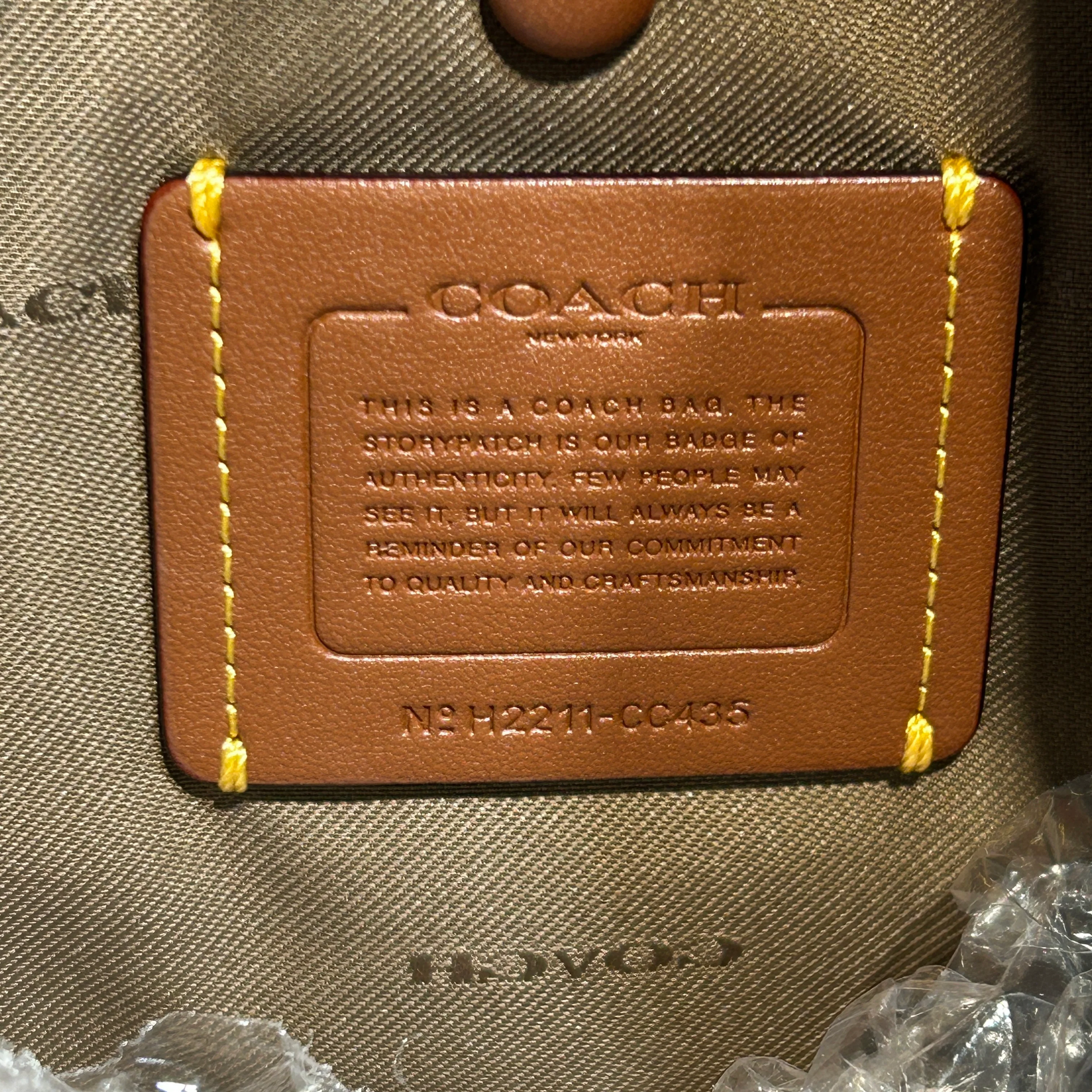 COACH/Bag/Leather/BRW/CARRY SHOULDER BAG