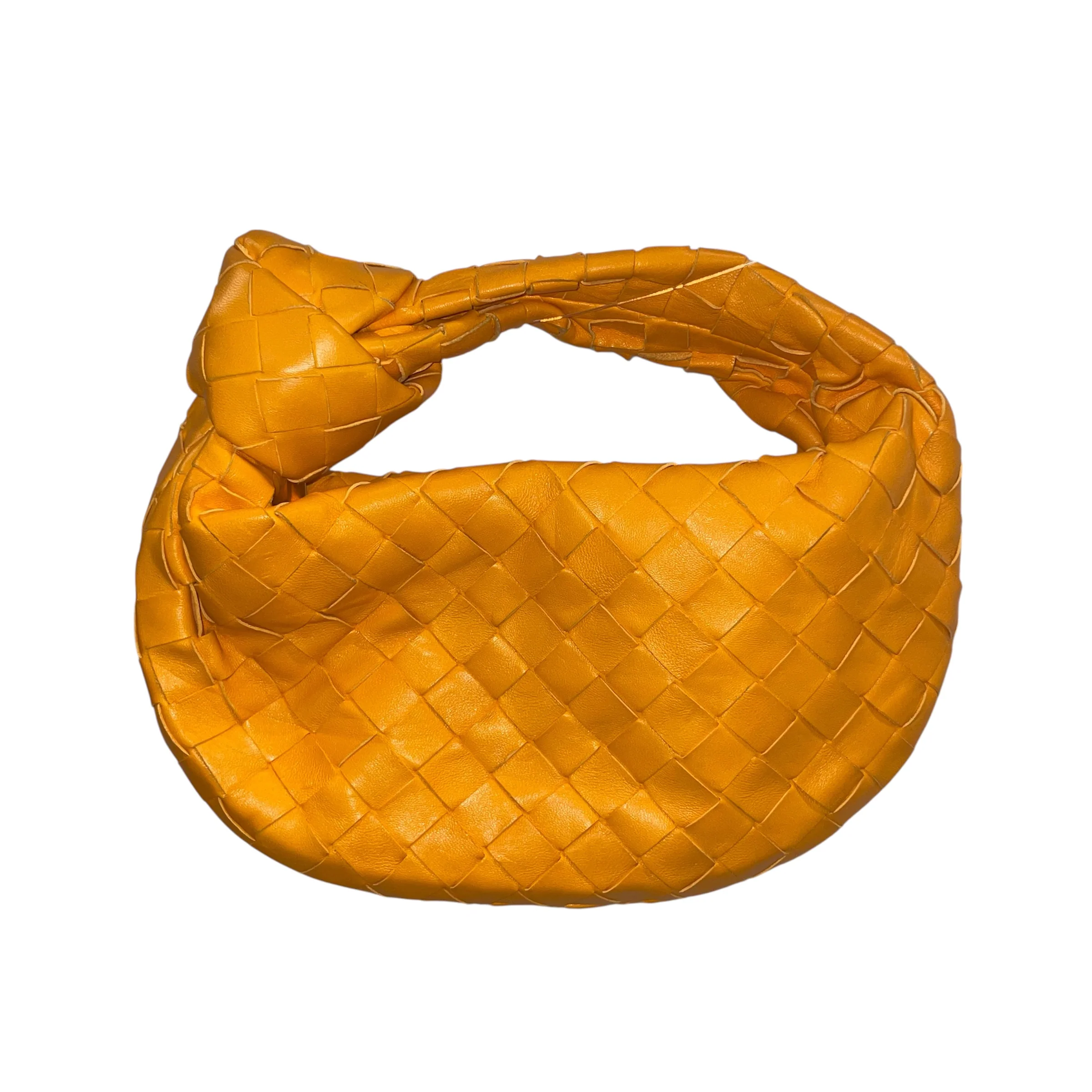 BOTTEGA VENETA/Hand Bag/Leather/ORN/SMALL WOVEN HAND BAG