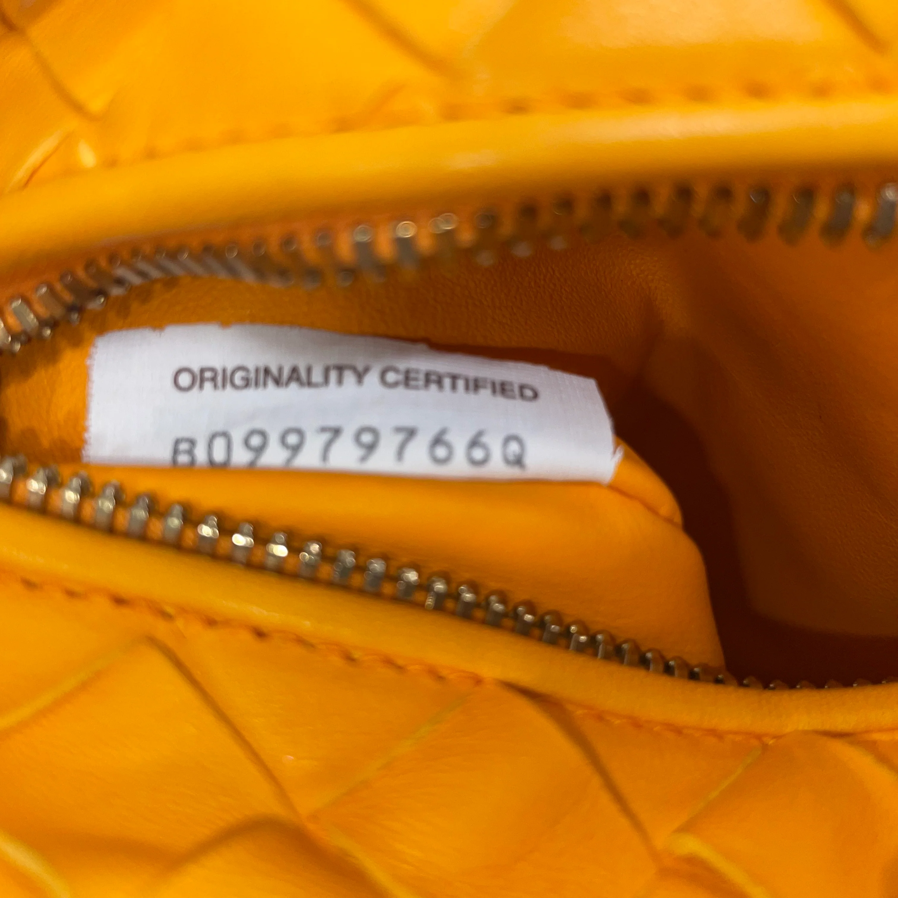 BOTTEGA VENETA/Hand Bag/Leather/ORN/SMALL WOVEN HAND BAG
