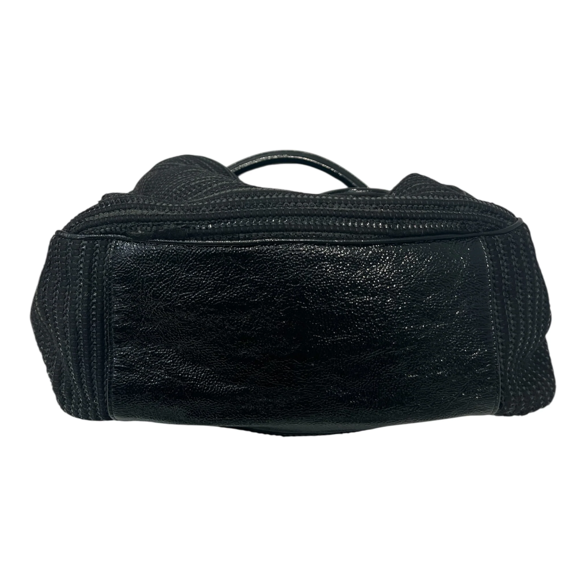 YVES SAINT LAURENT/Hand Bag/Cotton/BLK/228840-213317