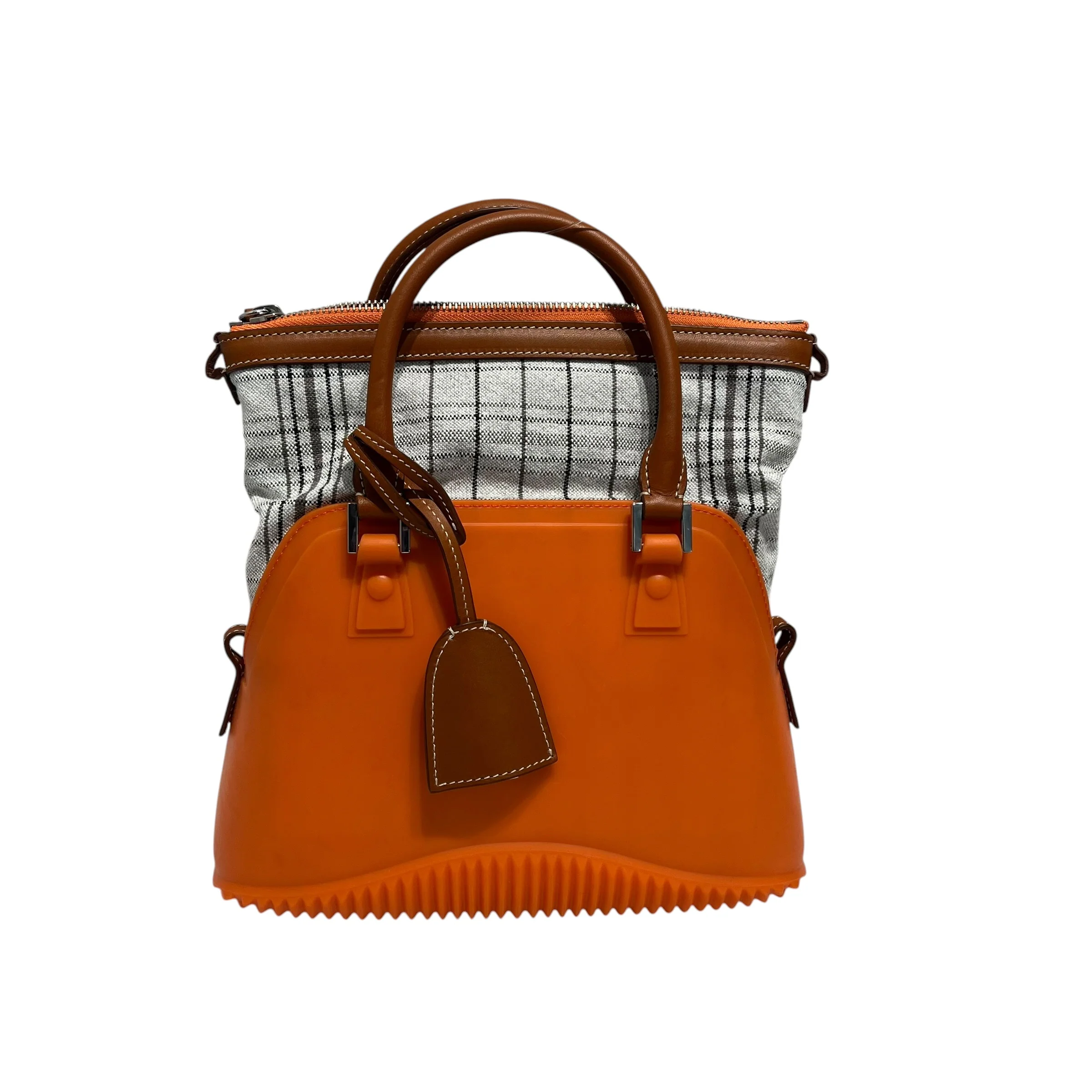 Maison Margiela/Hand Bag/Cotton/ORN/5AC HANDBAG TWO LAYER