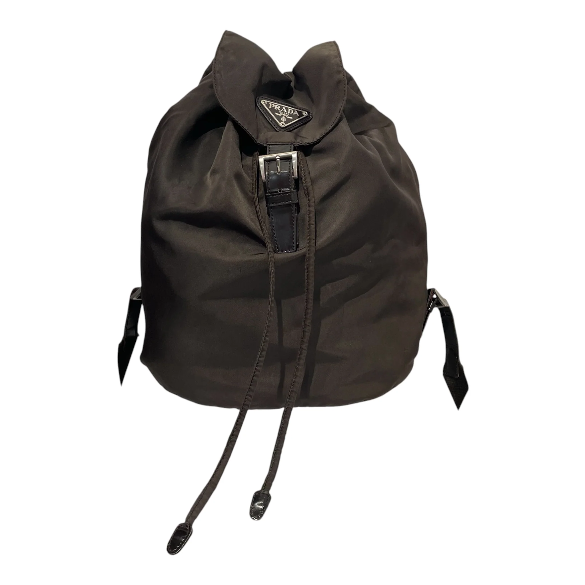 PRADA/Backpack/Nylon/BRW/TESSUTO BACKPACK