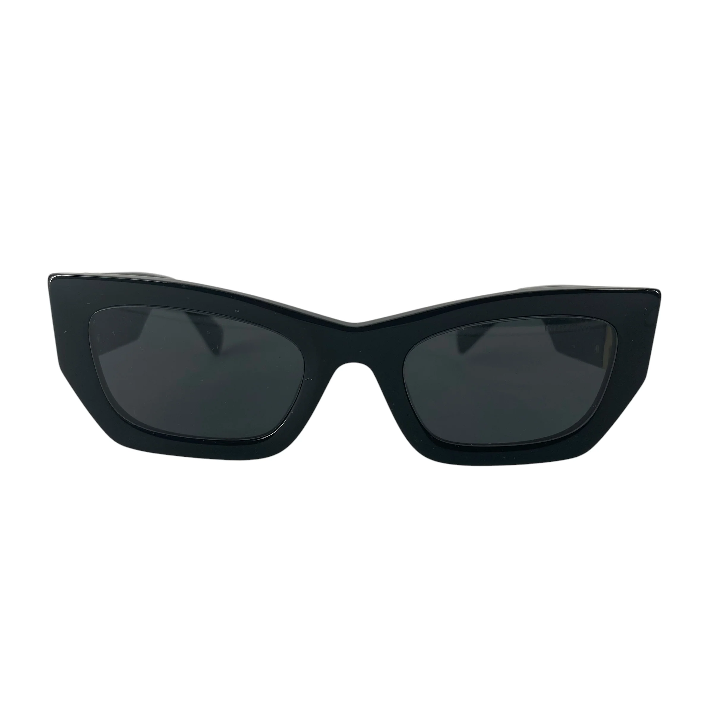 MIU MIU/Sunglasses/Plastic/BLK/GLD Logo/SMU 09W 5352 1AB 5S0