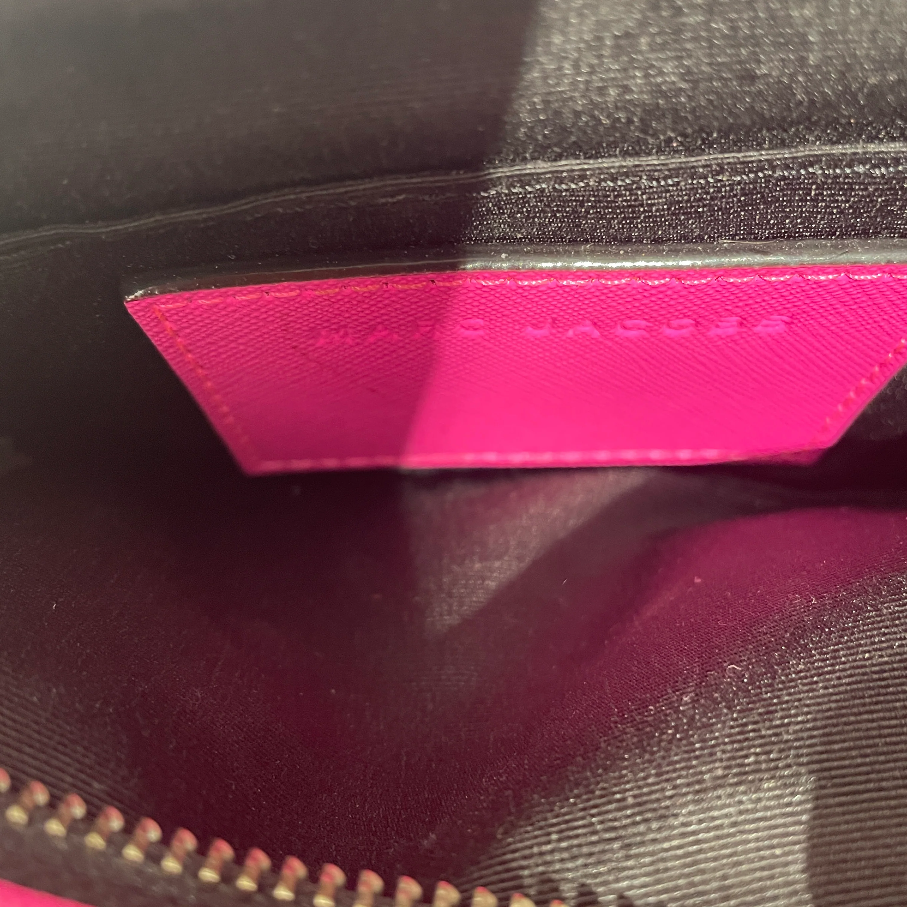 MARC JACOBS/Cross Body Bag/Leather/PNK/Snapshot Camera Bag