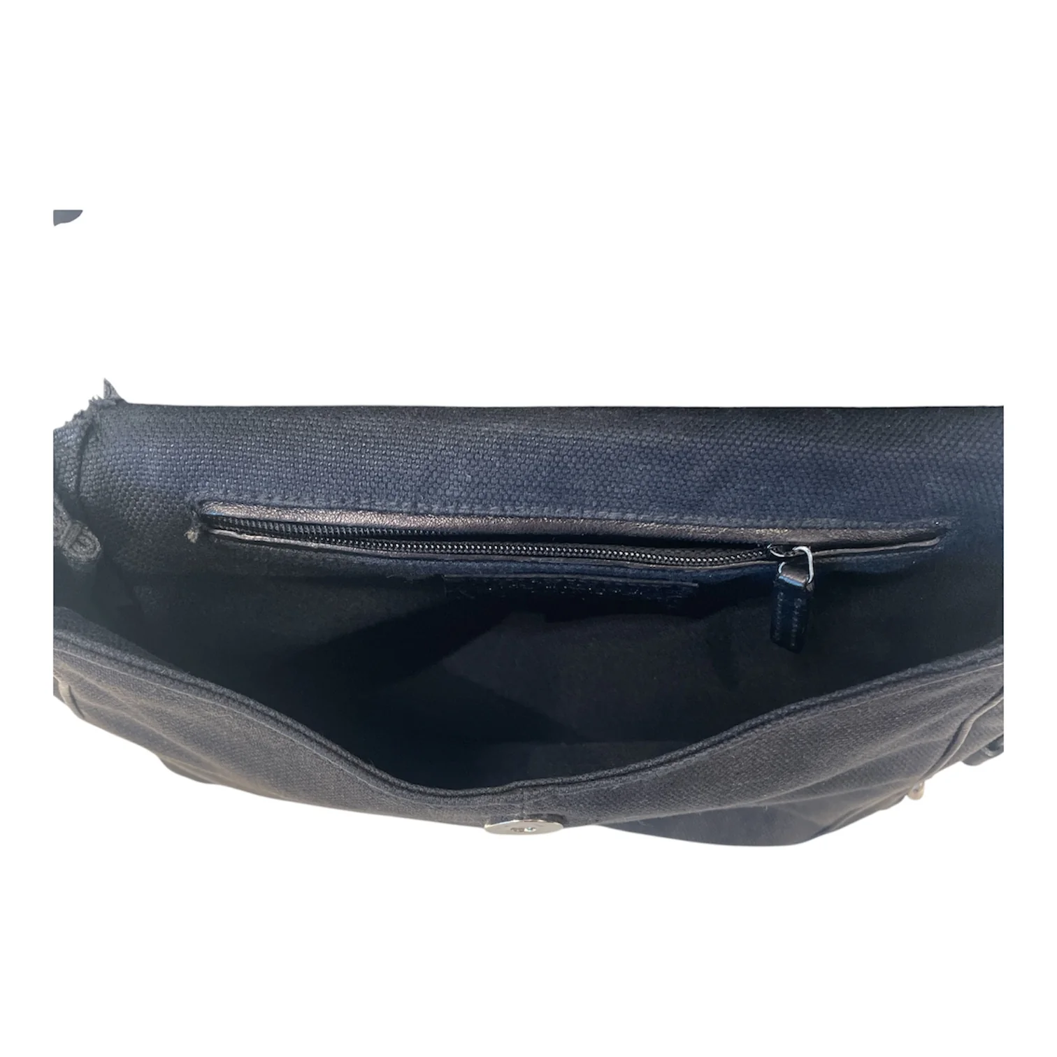 YVES SAINT LAURENT rive gauche/Hand Bag/Cotton/BLK/TOM FORD 2002 MOMBASA