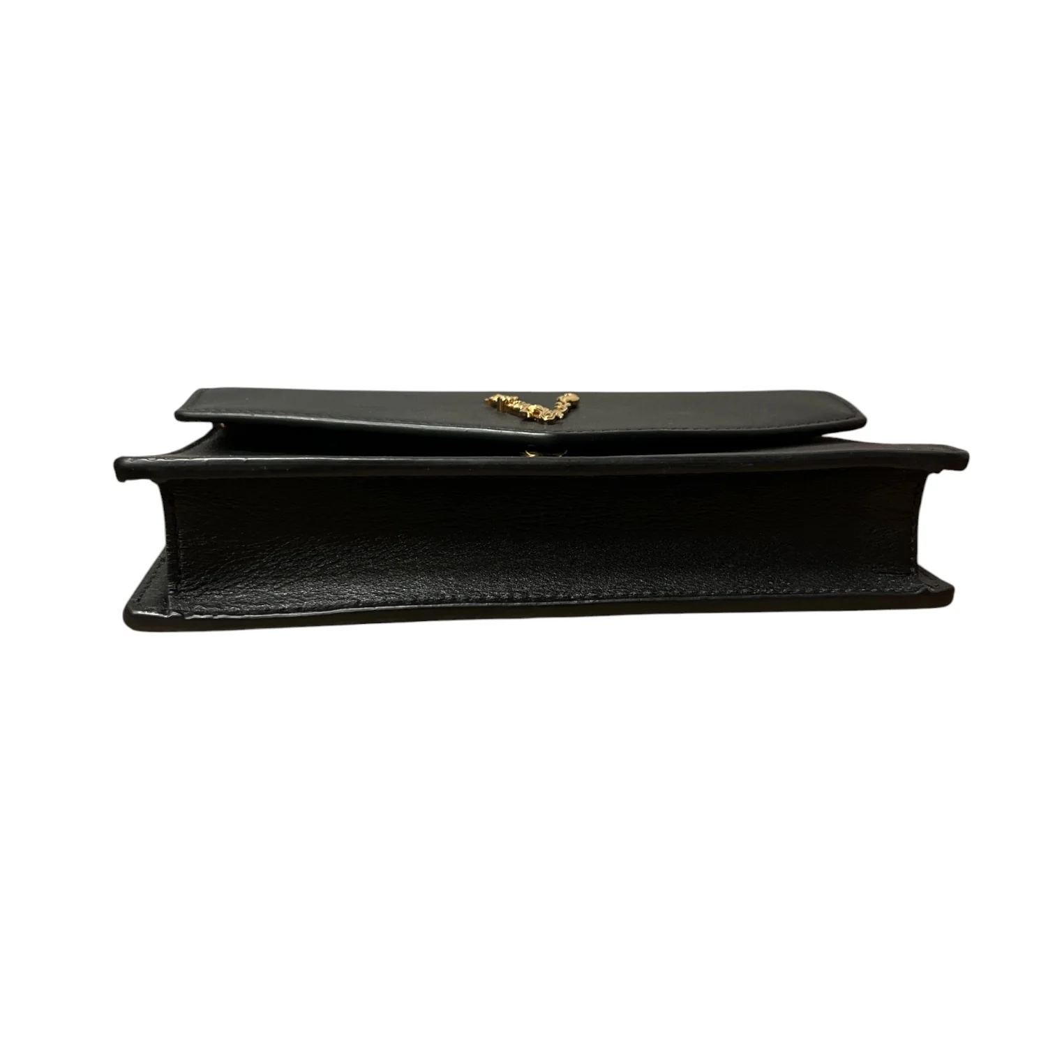 VERSACE/Cross Body Bag/Leather/BLK/lthr crossbody