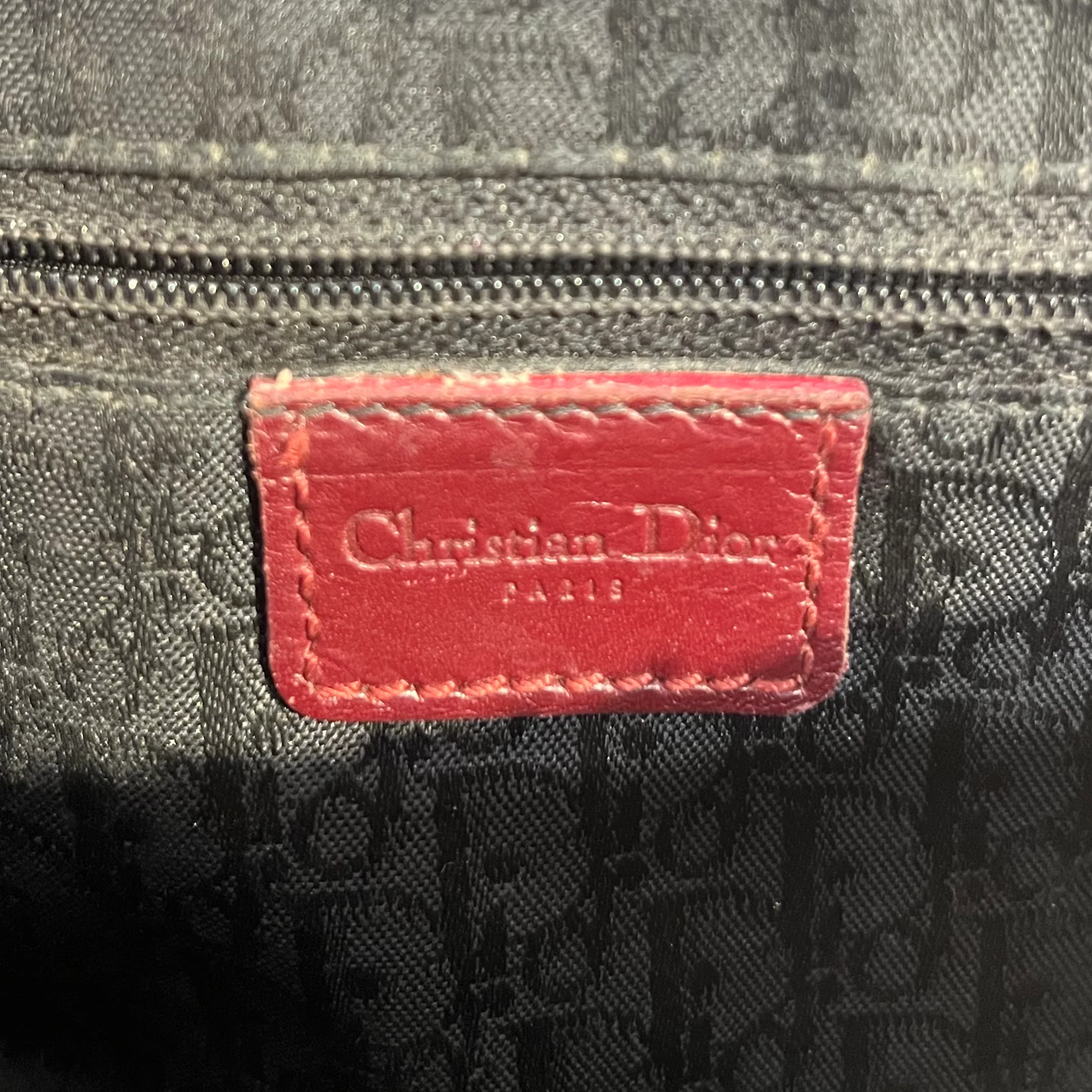 Christian Dior/Hand Bag/RED/COLUMBUS BAG