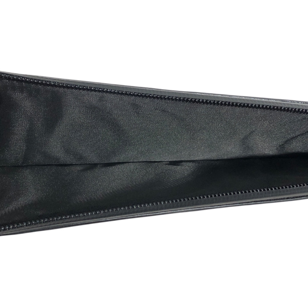 Y-3/Clutch Bag/Leather/BLK/calfskin long clutch