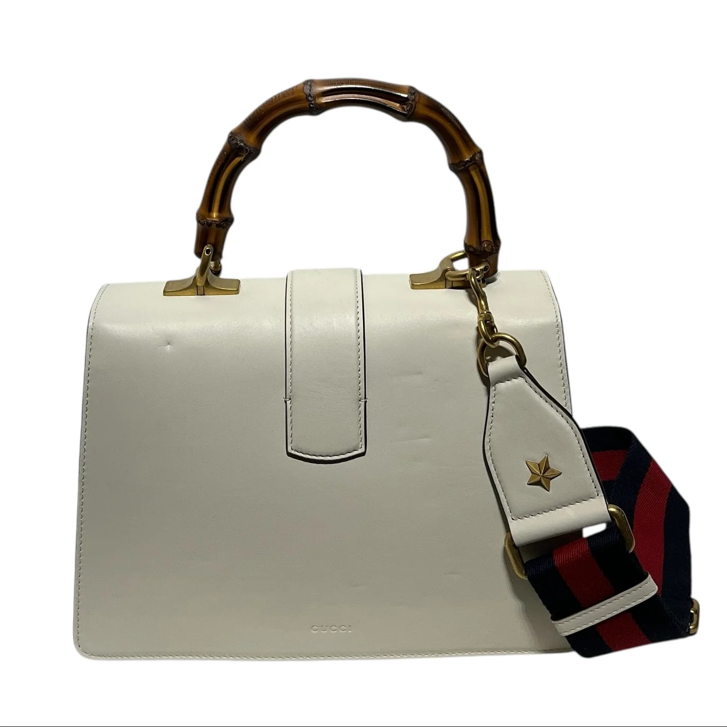 GUCCI/Hand Bag/Leather/CRM/DIONYSUS BAMBOO HANDLE