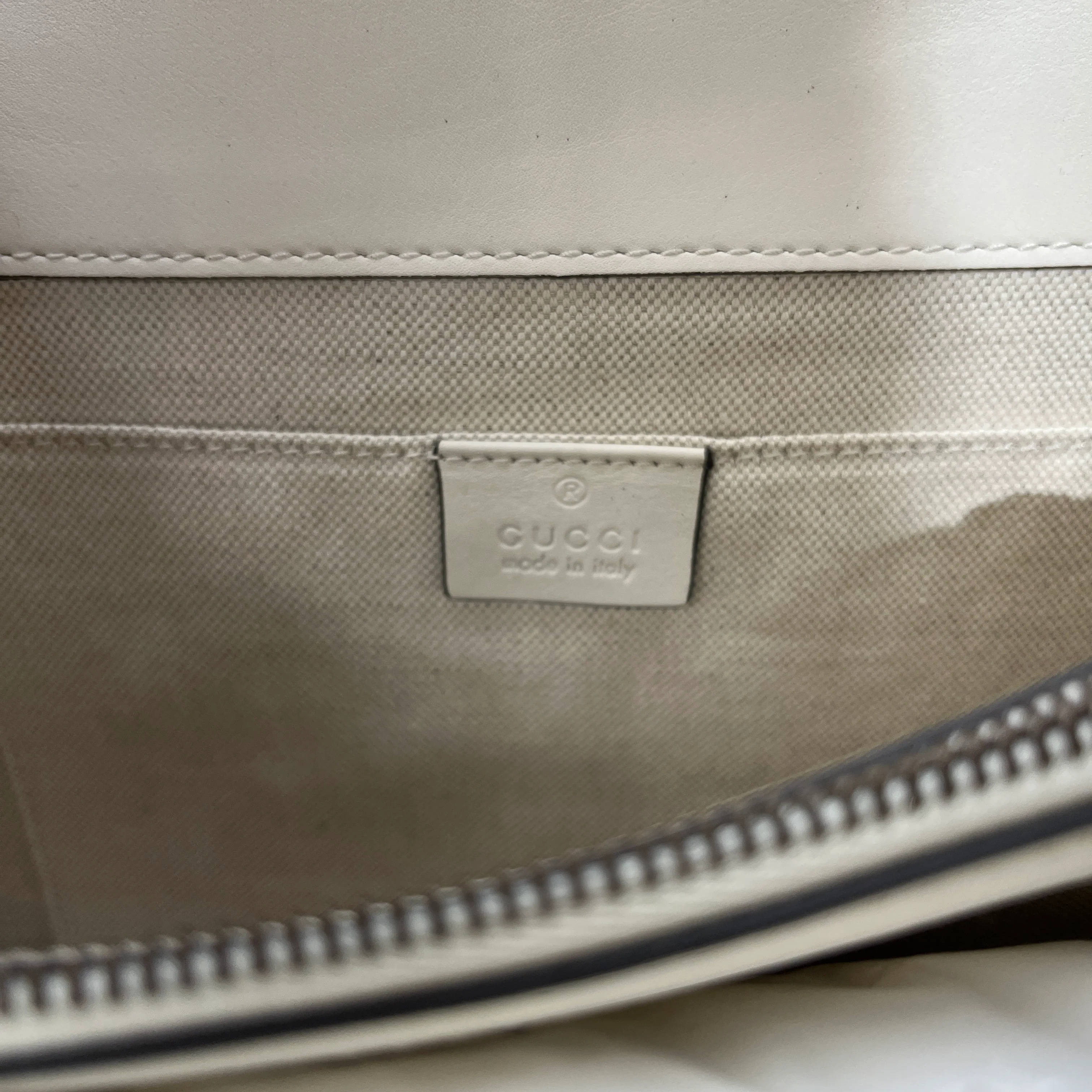 GUCCI/Hand Bag/Leather/CRM/DIONYSUS BAMBOO HANDLE