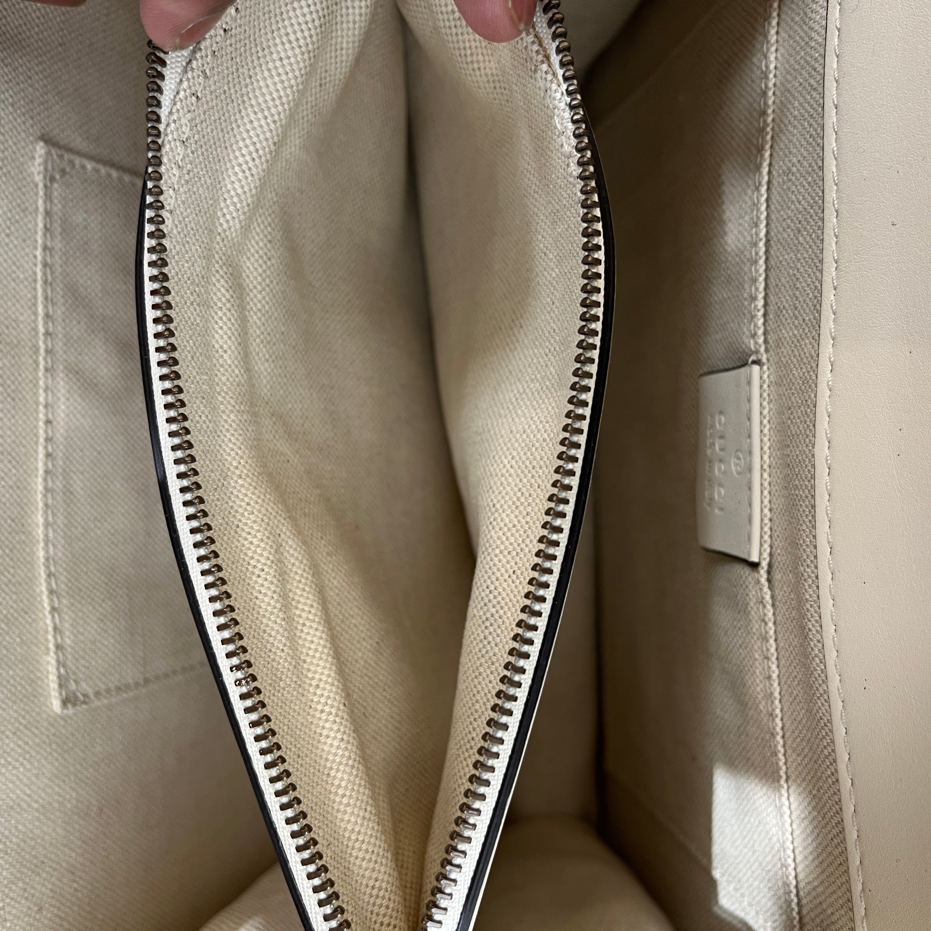 GUCCI/Hand Bag/Leather/CRM/DIONYSUS BAMBOO HANDLE