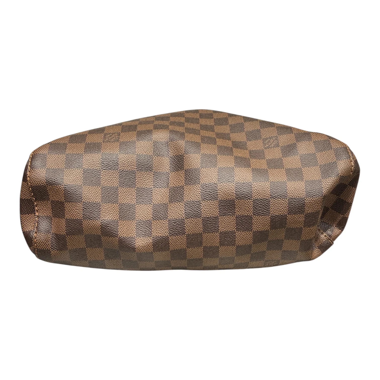 LOUIS VUITTON/Hand Bag/Glen Check/Leather/BRW/DAMIER EBENE PORTOBELLO