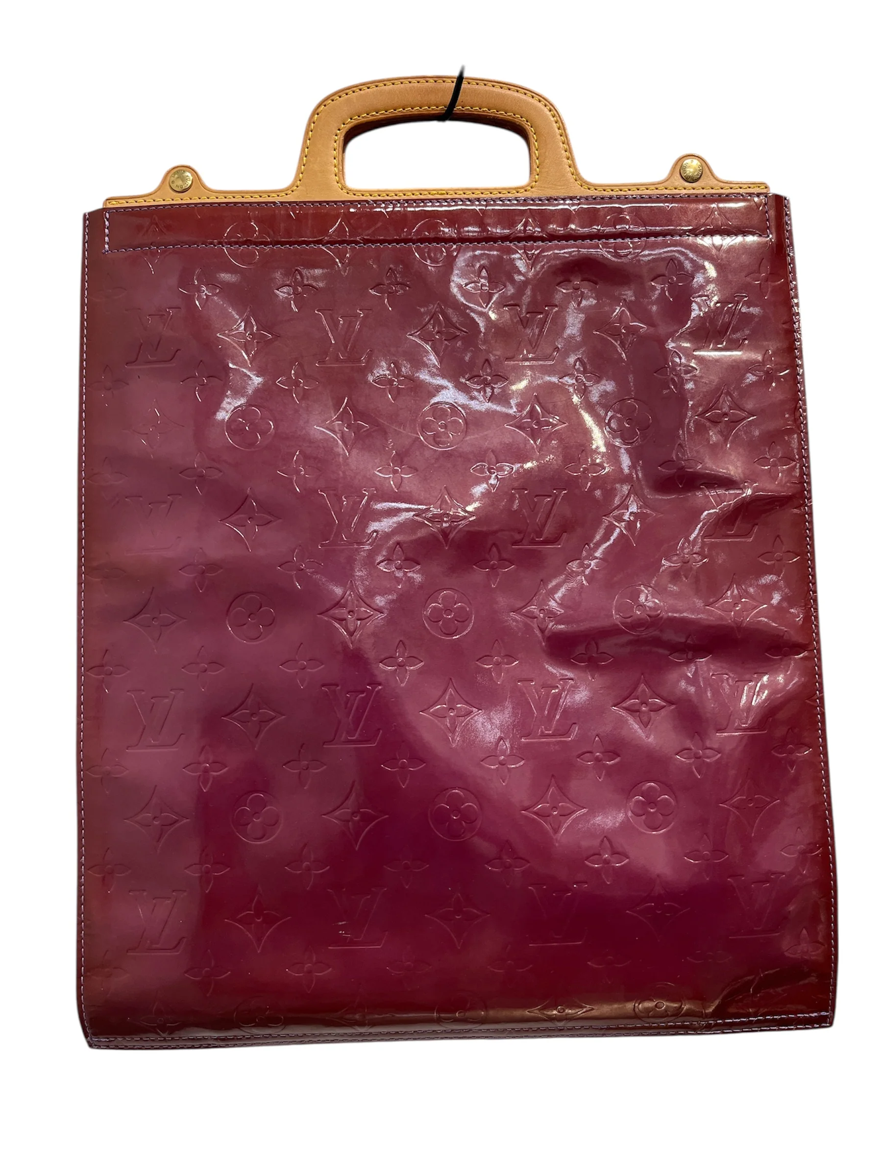 LOUIS VUITTON/Tote Bag/Monogram/Leather/PPL/FLAT SHOPPER