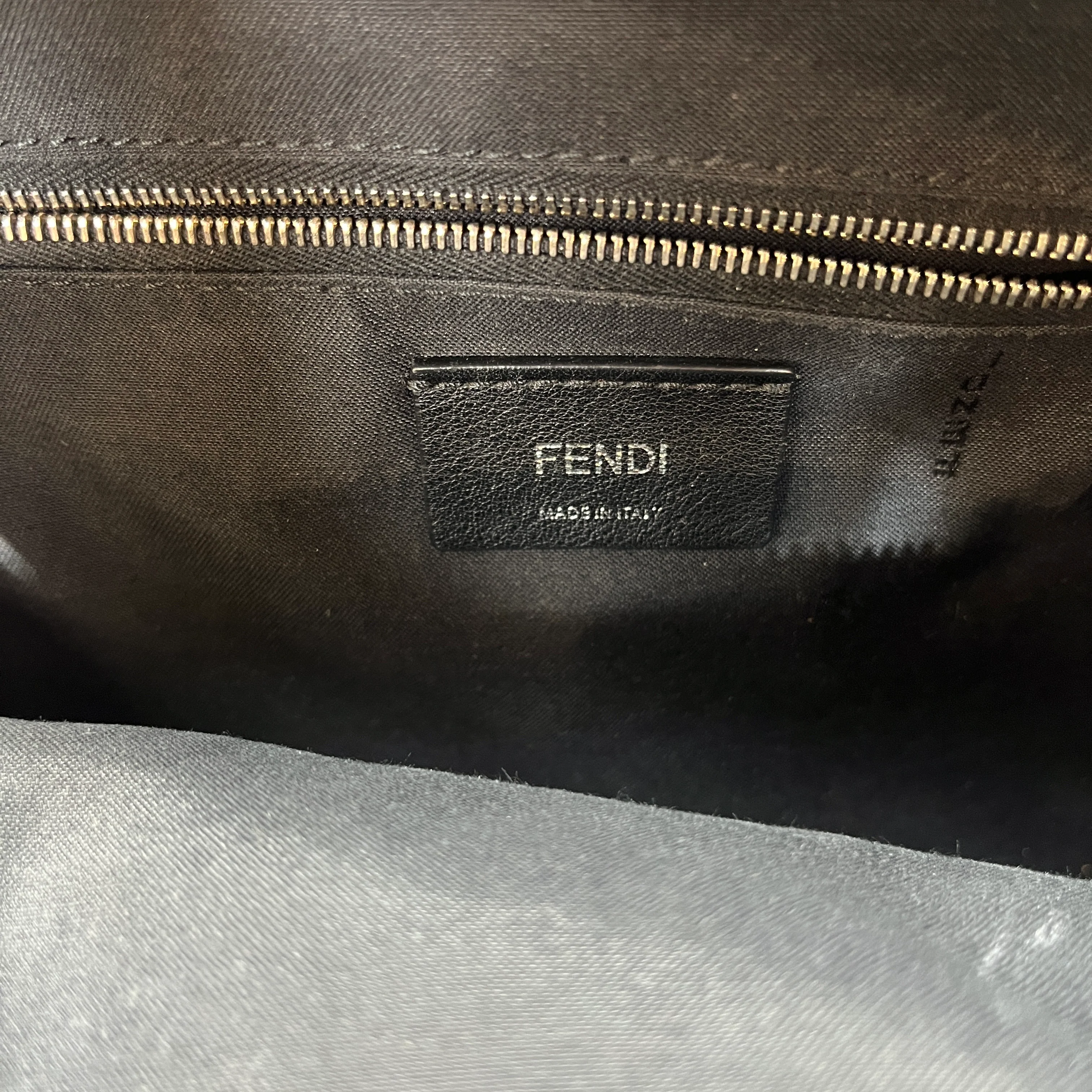 FENDI/Backpack/Leather/BLK/By The Way Pyramid Stud