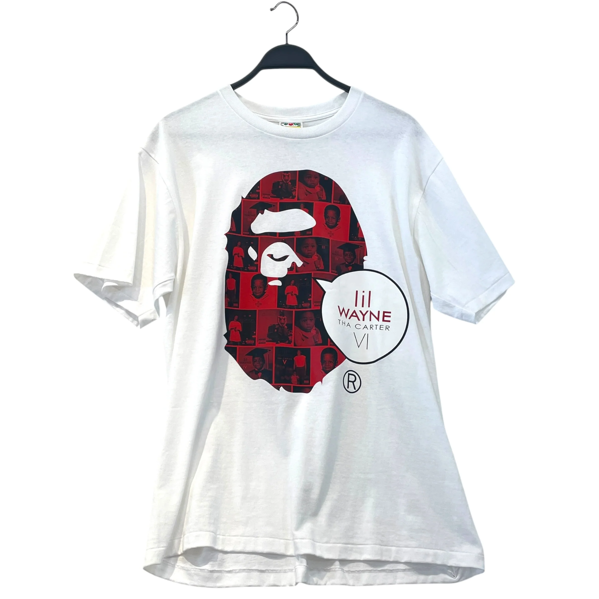 335-a-bathing-ape-t-shirt-xl-cotton-wht-graphic-lil-wayne-tha-carter-vi-1.webp A BATHING APE/T-Shirt/XL/Cotton/WHT/Graphic/LIL WAYNE THA CARTER VI