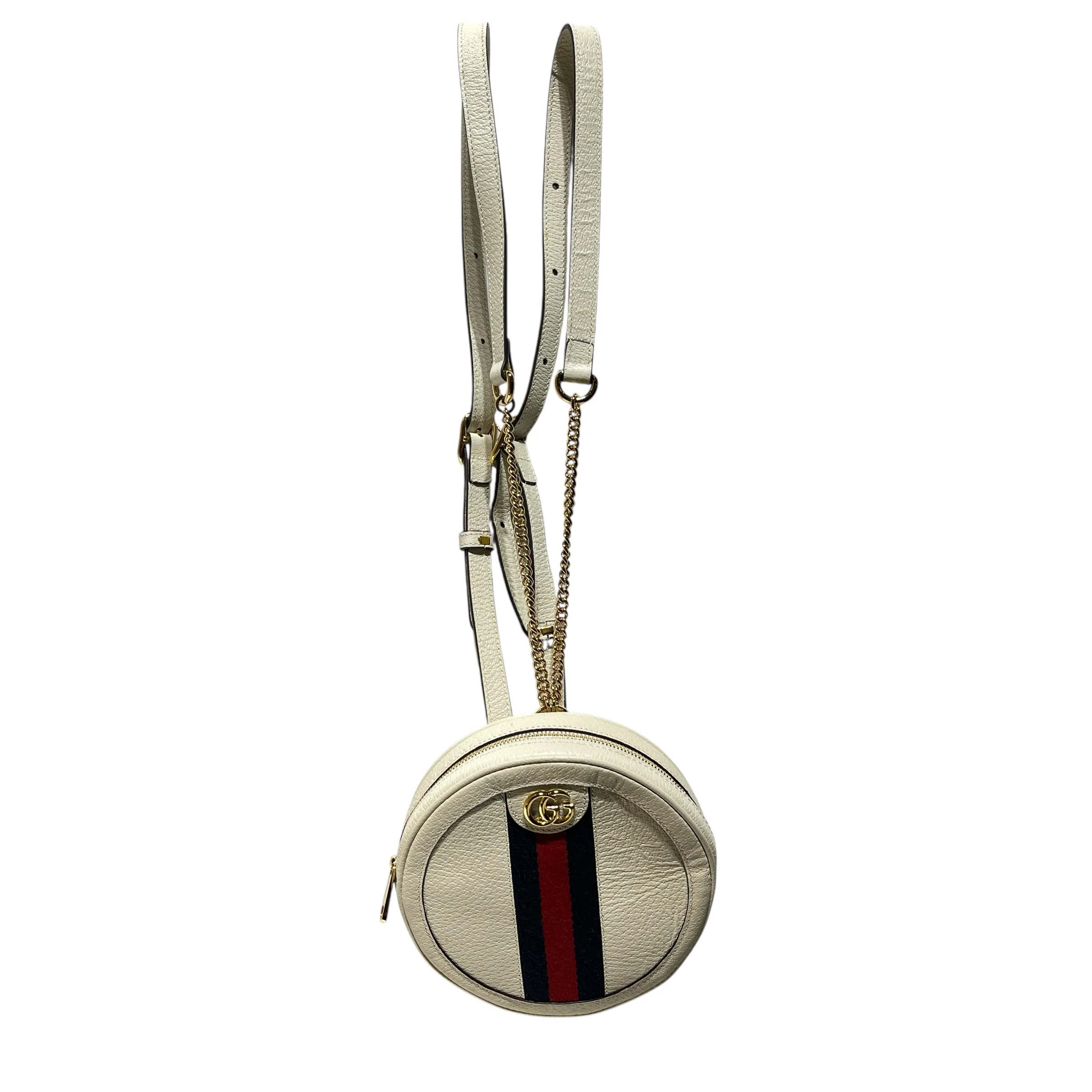 GUCCI/Pouch/Leather/WHT/Opedia