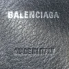 BALENCIAGA/Cross Body Bag/Leather/BLK/SQUARE LOGO ON TOP