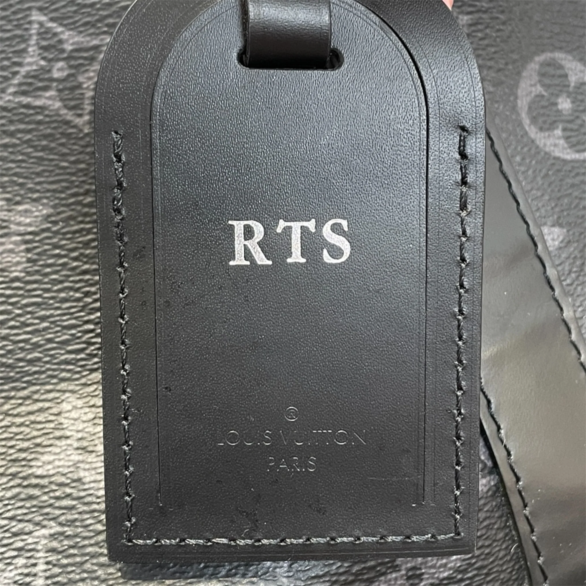 LOUIS VUITTON/Luggage/Monogram/Leather/BLK/Entrupy: 39KWRX7