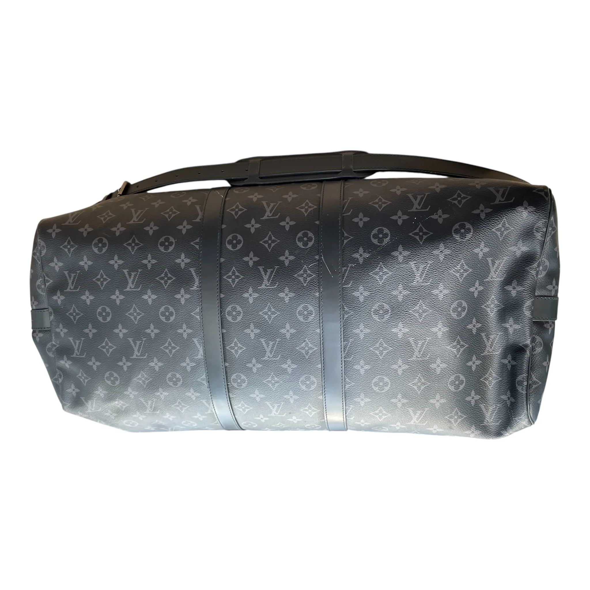 LOUIS VUITTON/Luggage/Monogram/Leather/BLK/Entrupy: 39KWRX7
