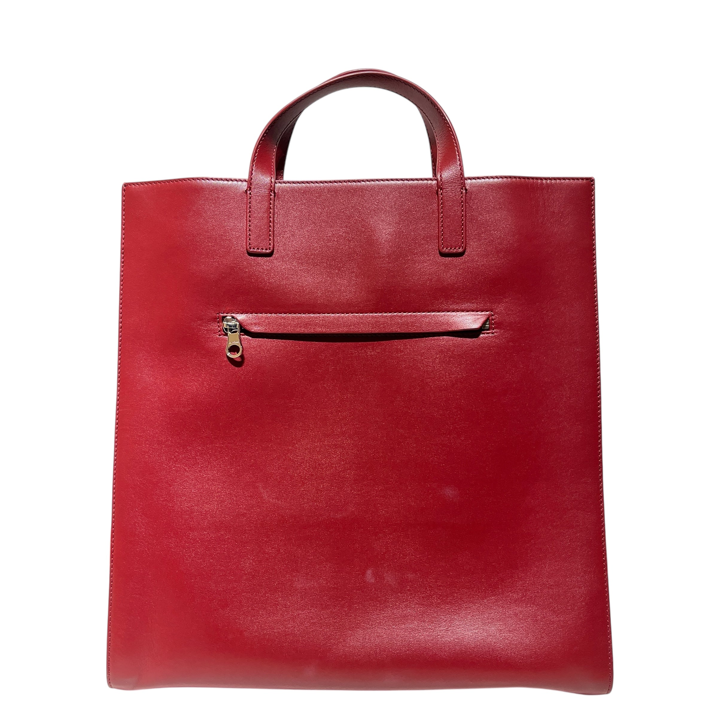 Courreges/Tote Bag/Leather/BRD/