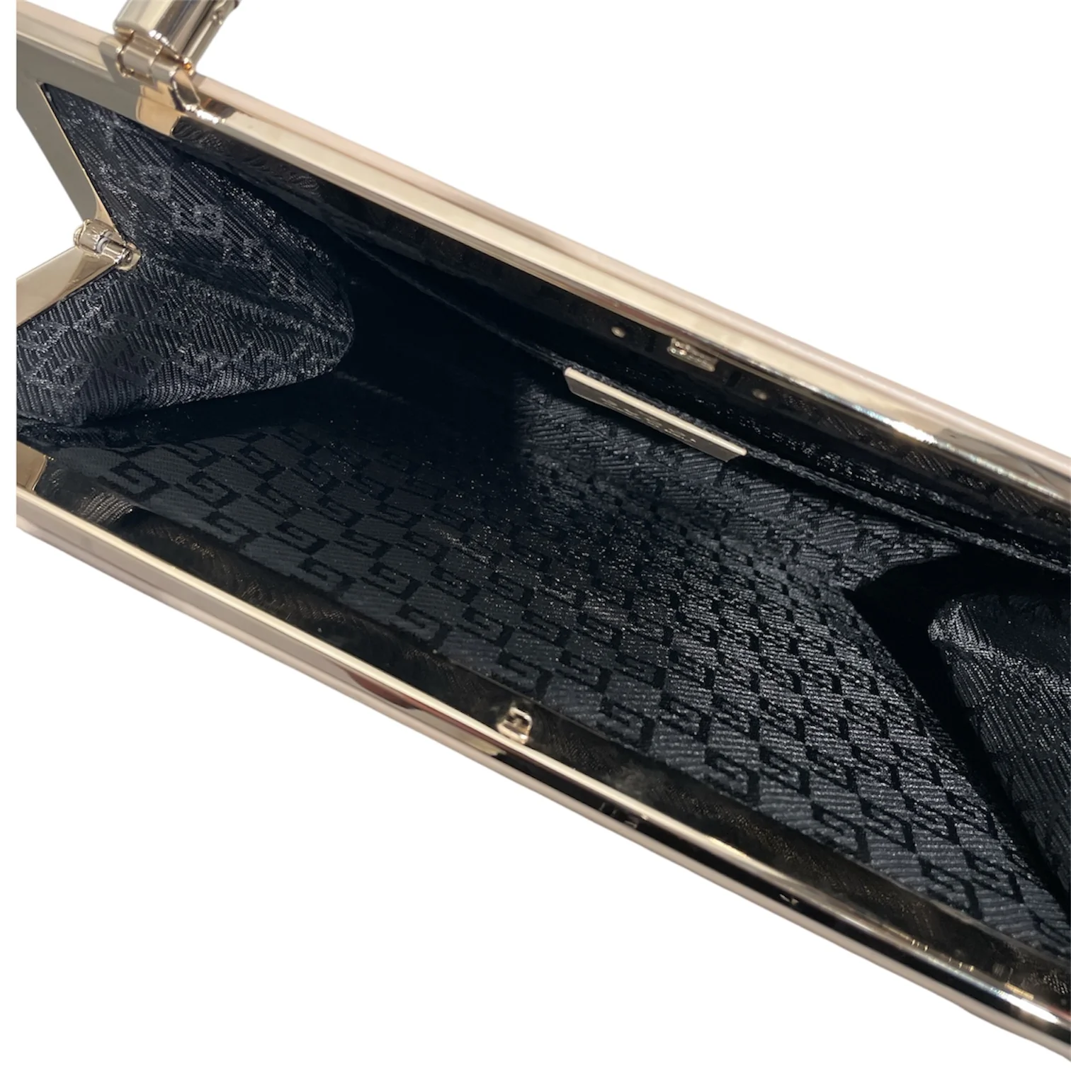 GUCCI/Hand Bag/Leather/CRM/GUCCI LUCITE TOP HANDLE