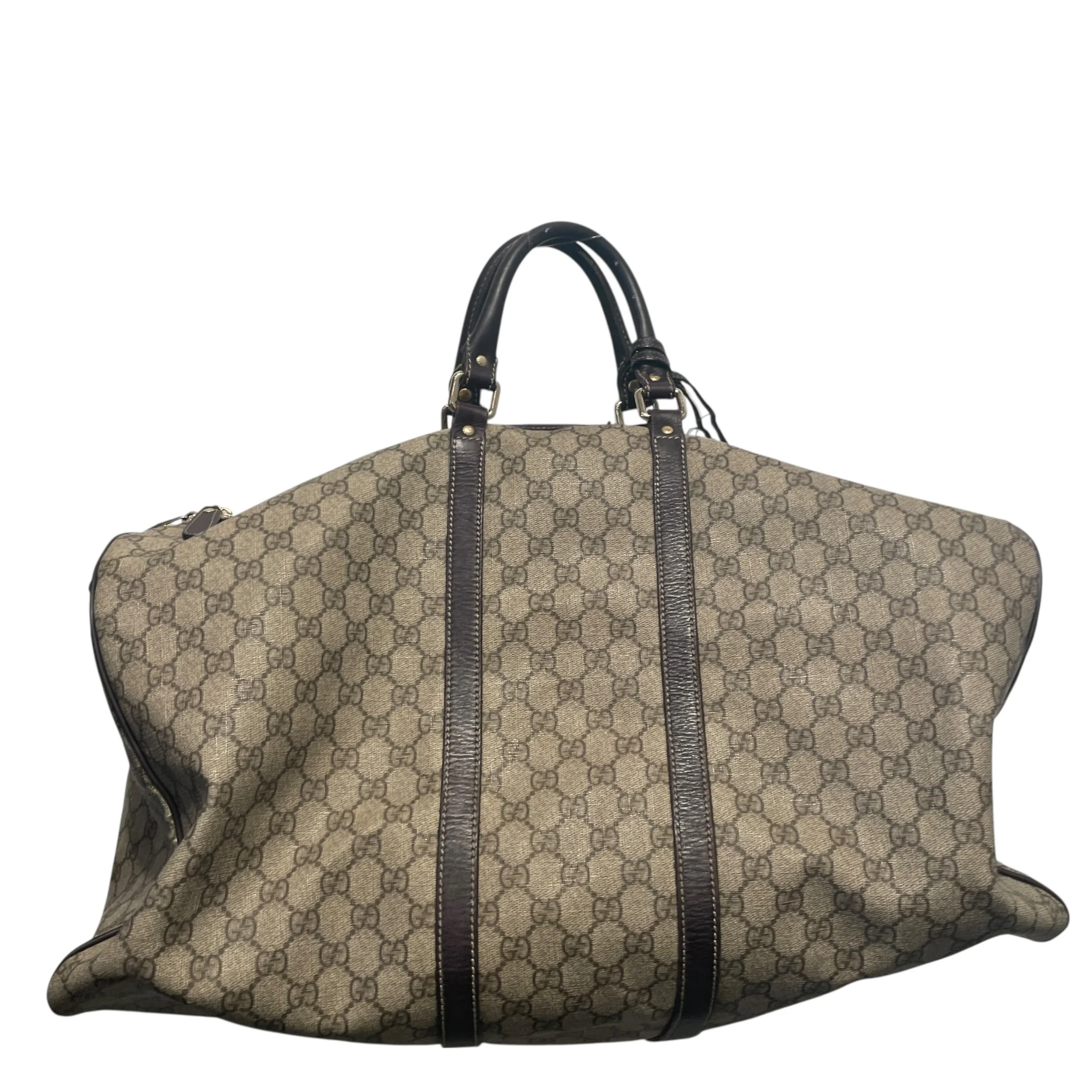 GUCCI/Boston Bag/Monogram/KHK/SAC DE VOYAGE