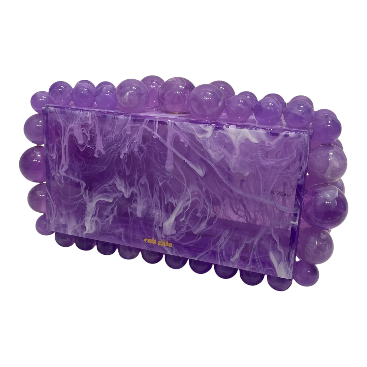 cult gaia/Clutch Bag/All Over Print/PPL/Lavender EOS Clutch