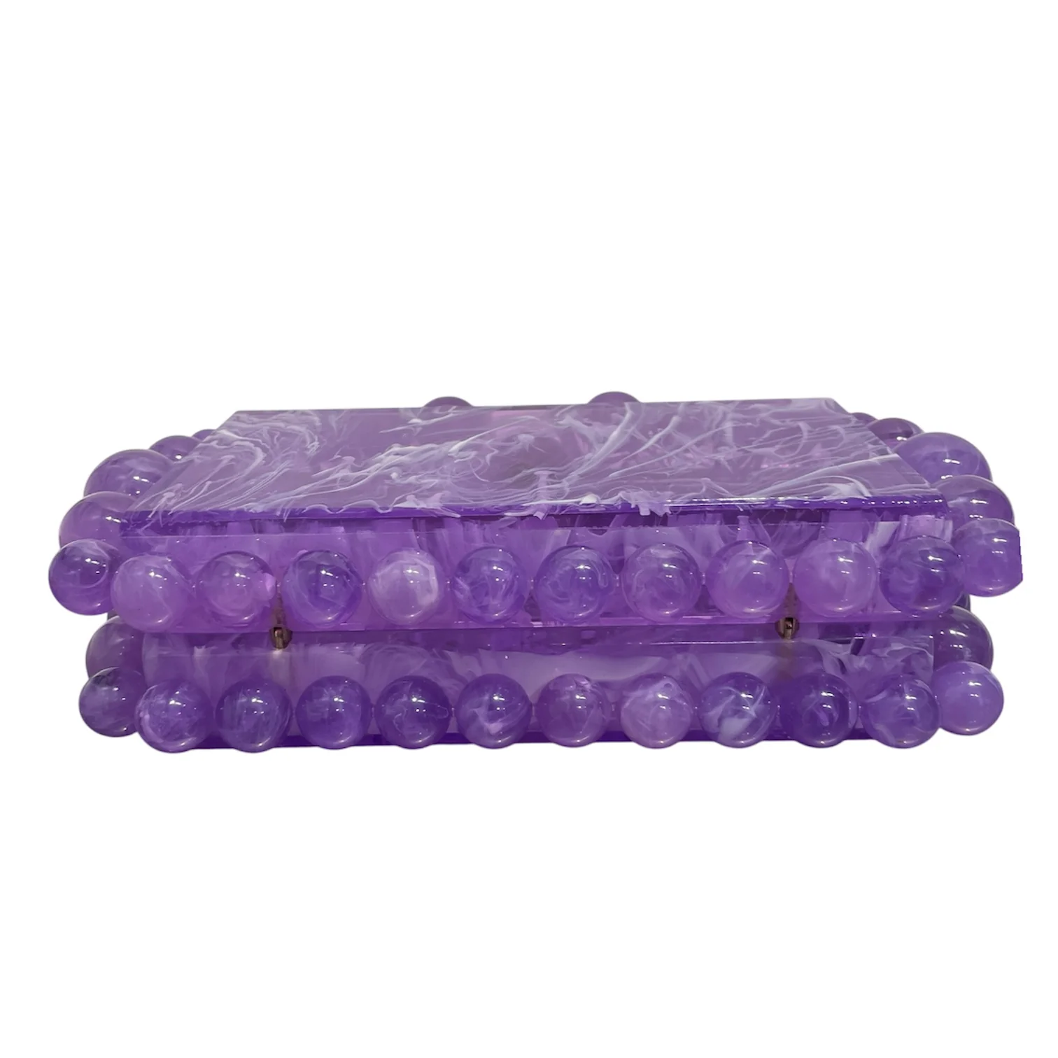 cult gaia/Clutch Bag/All Over Print/PPL/Lavender EOS Clutch