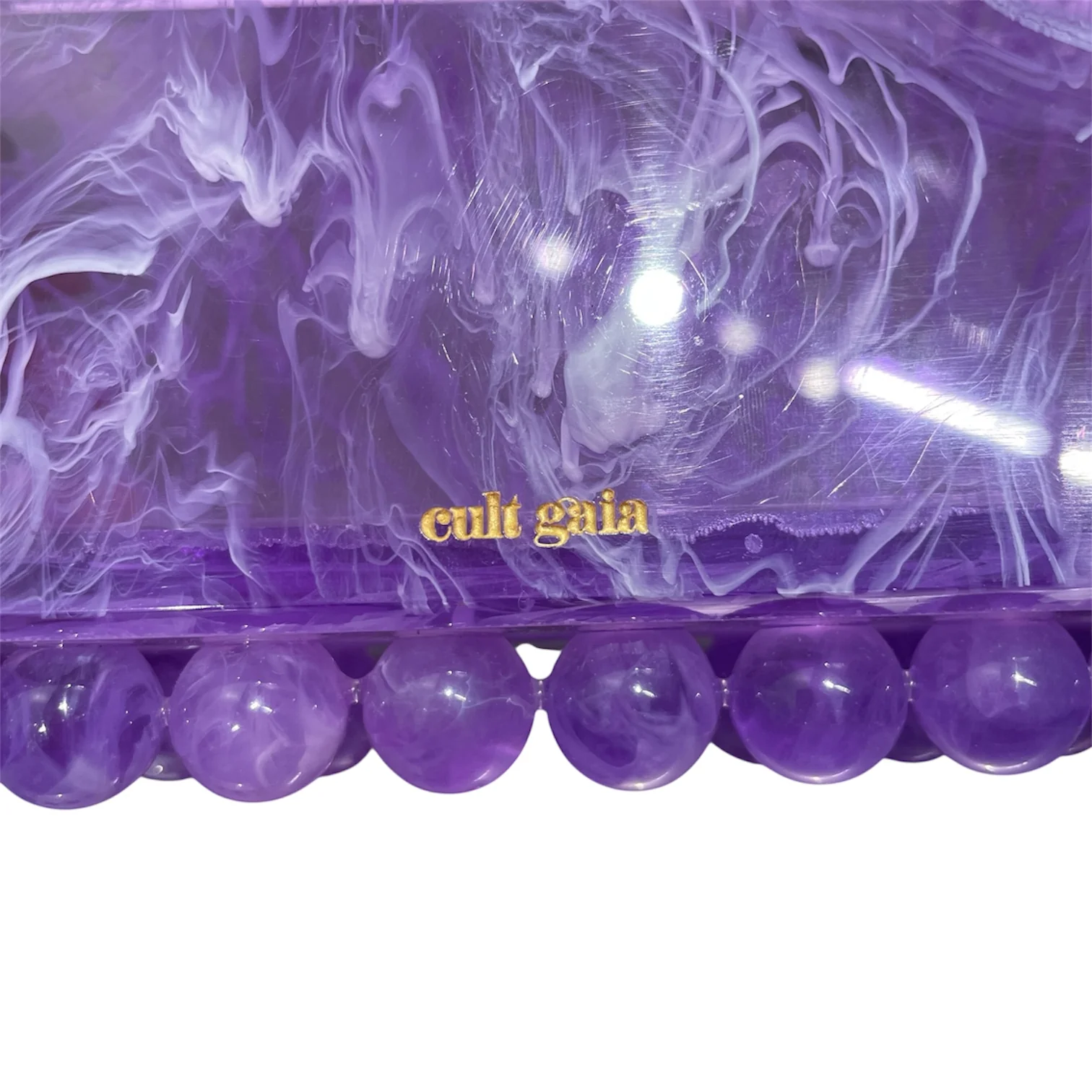 cult gaia/Clutch Bag/All Over Print/PPL/Lavender EOS Clutch