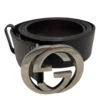 GUCCI/Belt/Leather/BRW/Dark Brown GG Belt