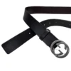 GUCCI/Belt/Leather/BRW/Dark Brown GG Belt