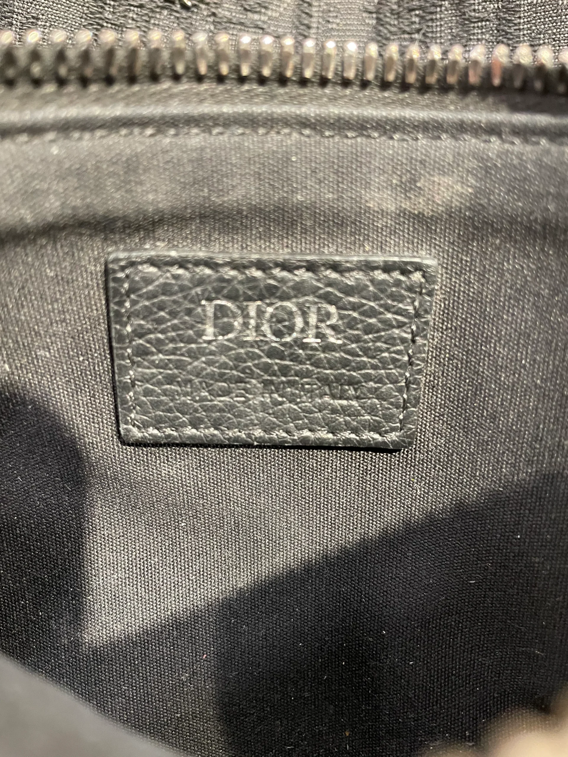 Christian Dior/Cross Body Bag/Monogram/GRY/SAFARI MONO