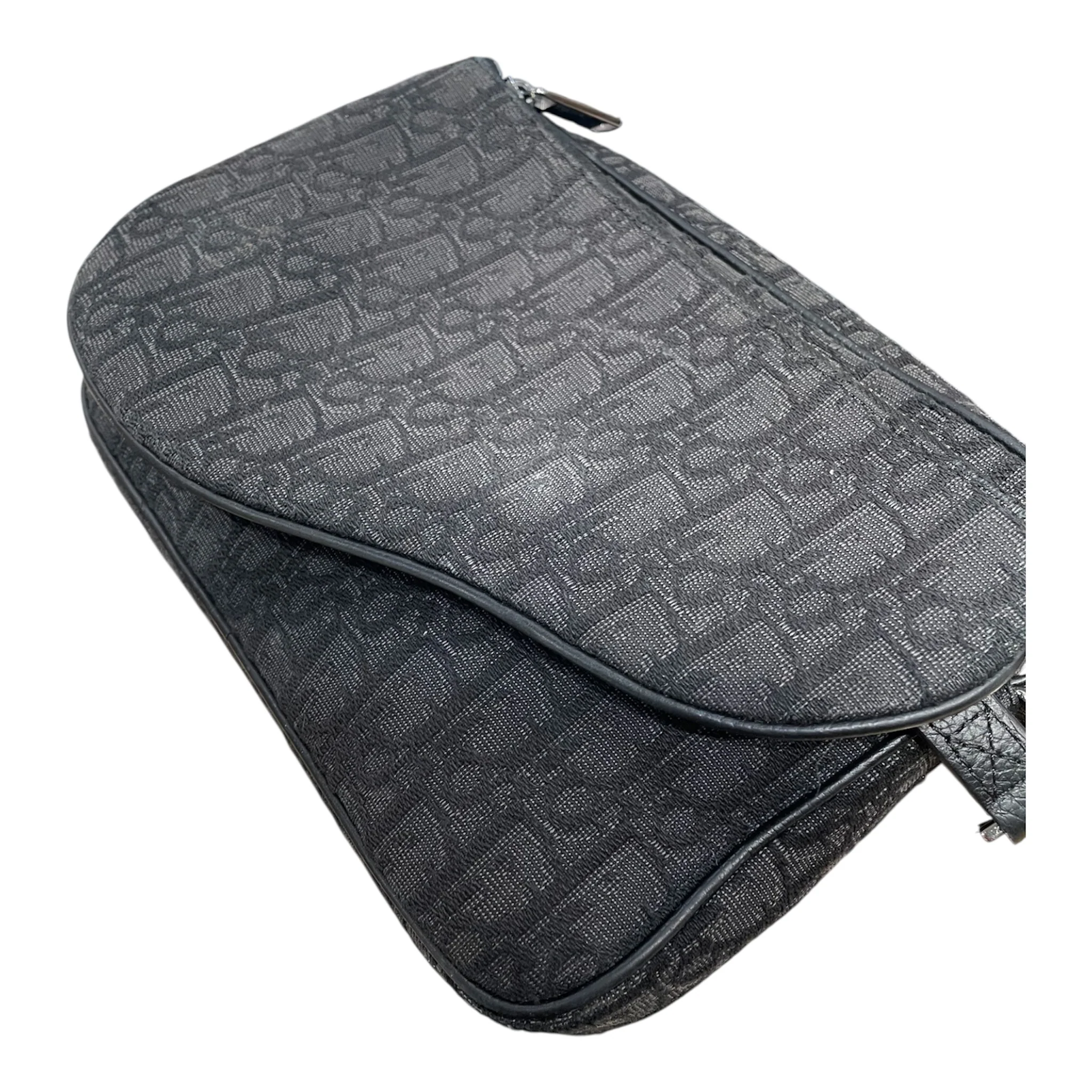 Christian Dior/Cross Body Bag/Monogram/GRY/SAFARI MONO