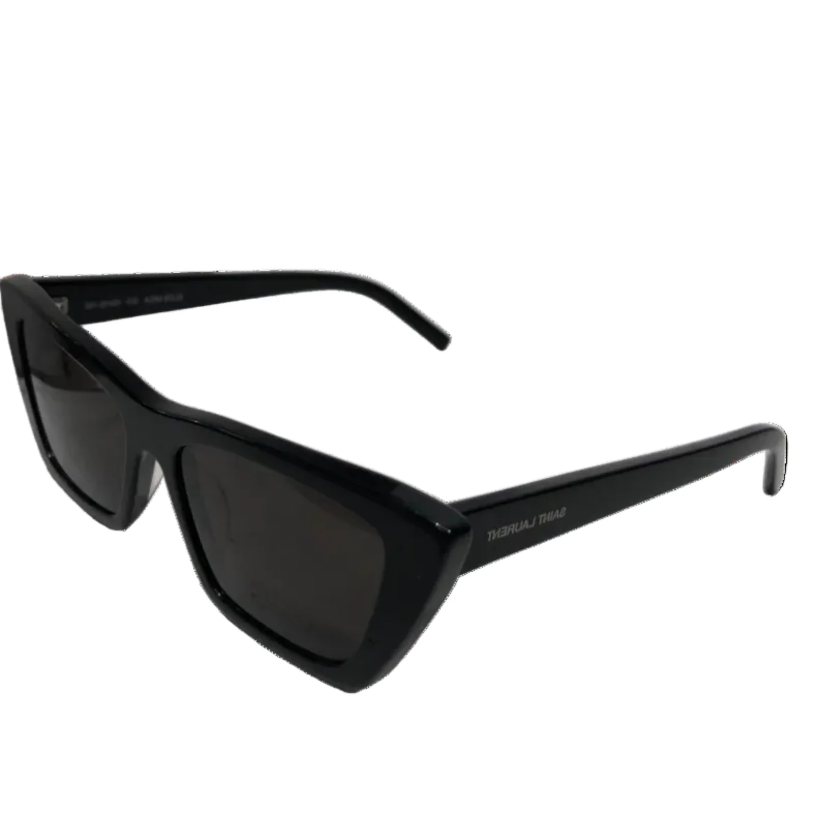 SAINT LAURENT/Sunglasses/Plastic/BLK/