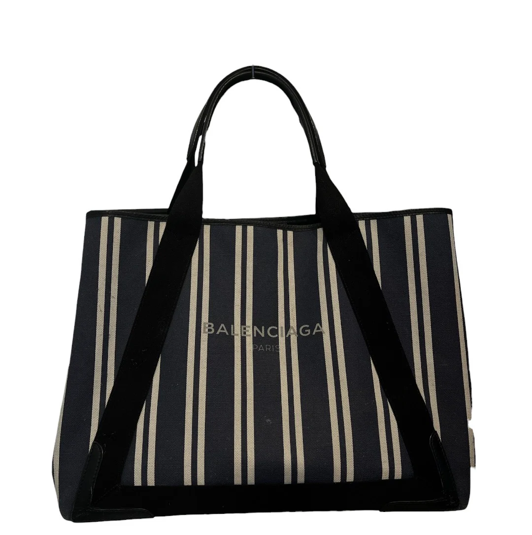 BALENCIAGA/Tote Bag/Stripe/NVY/cabas