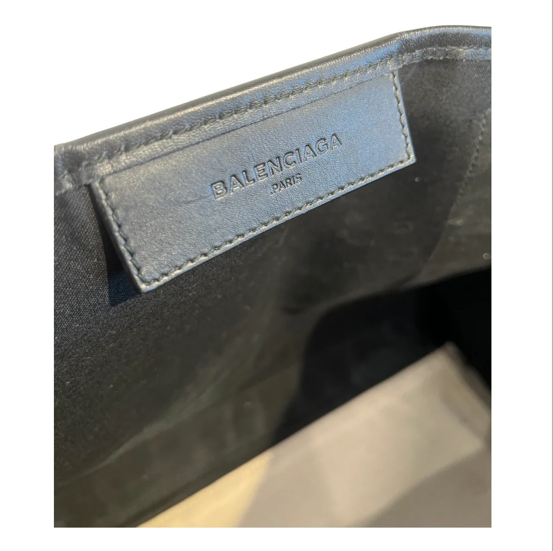 BALENCIAGA/Tote Bag/Stripe/NVY/cabas