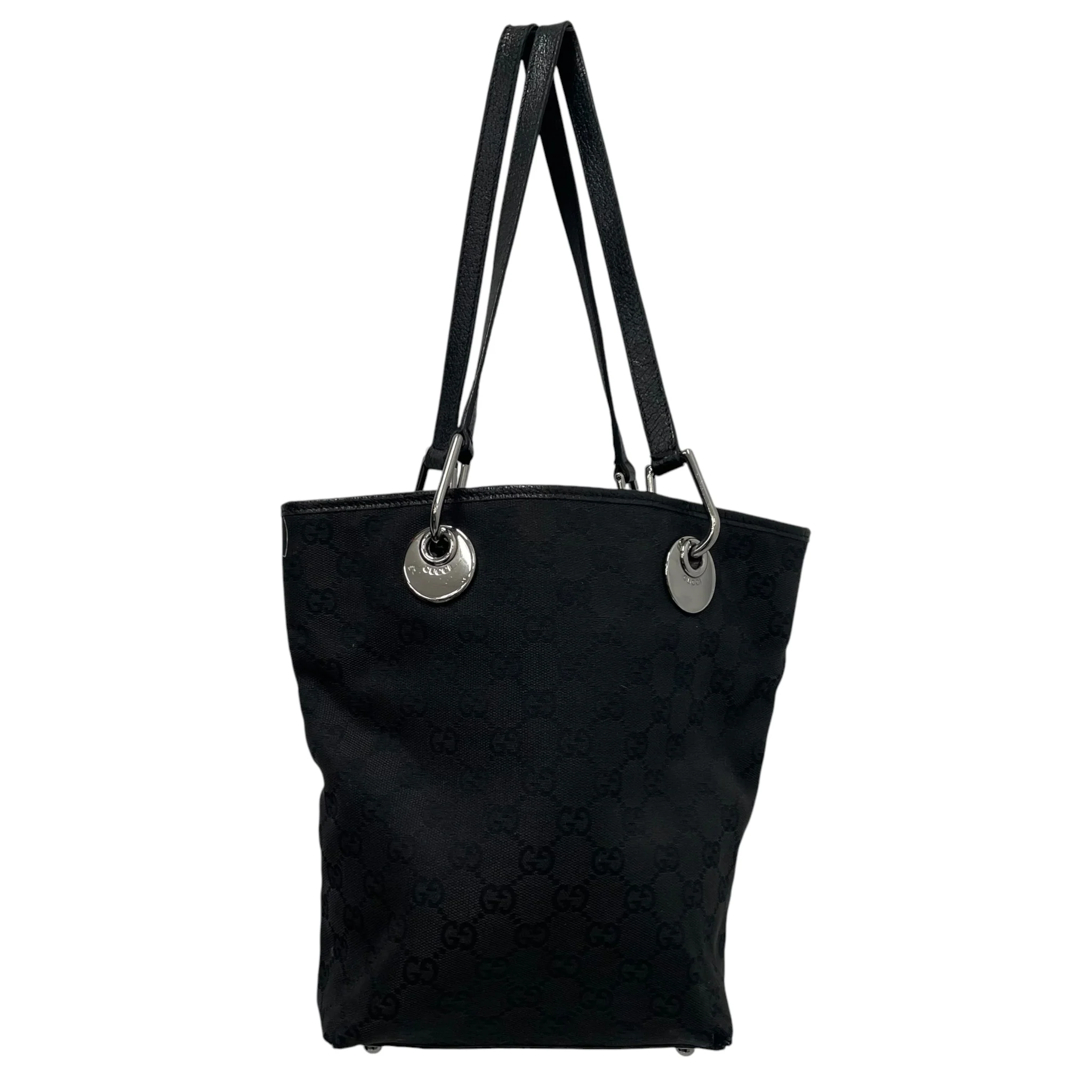 GUCCI/Hand Bag/Monogram/BLK/eclipse