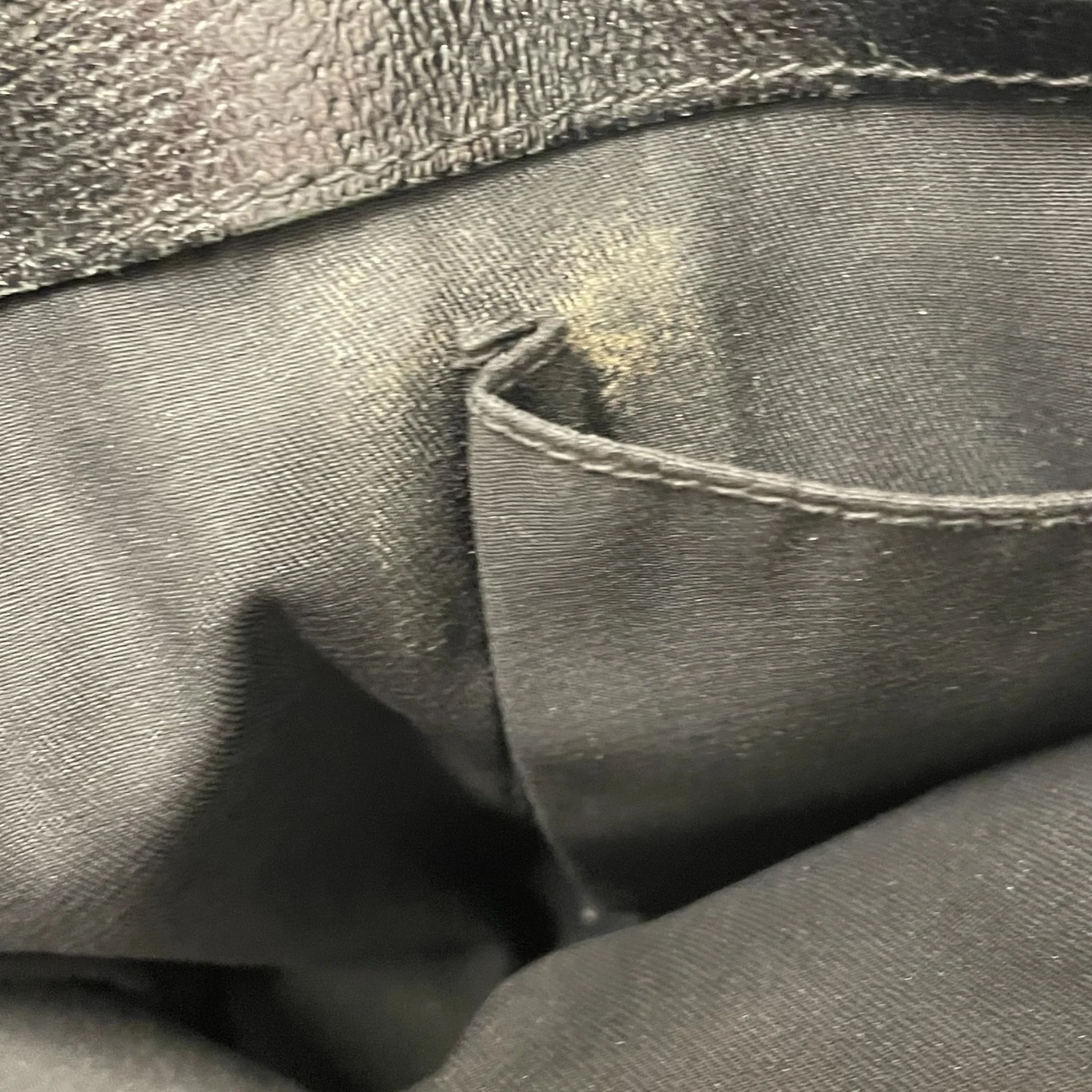 GUCCI/Hand Bag/Monogram/BLK/eclipse