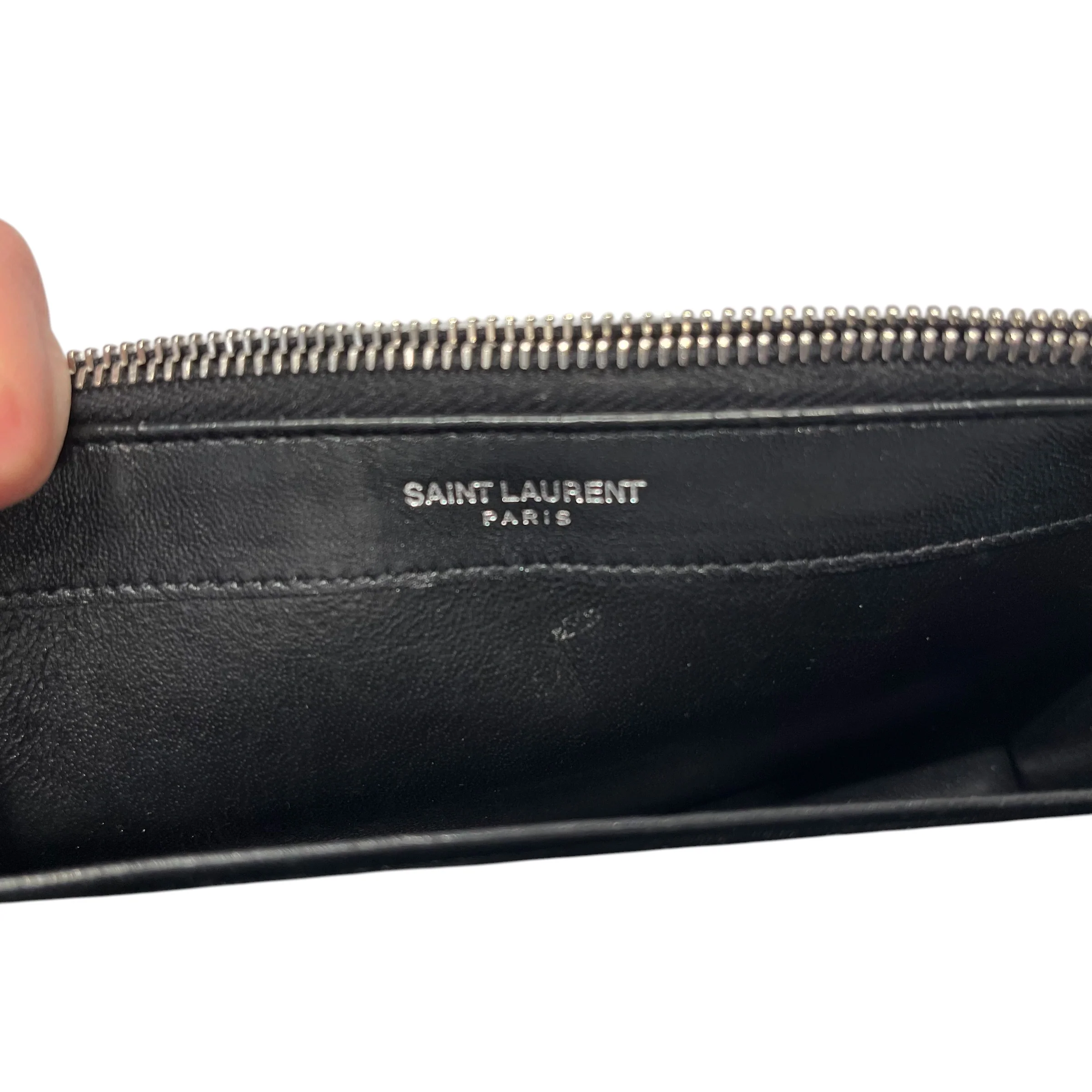 YVES SAINT LAURENT/Cross Body Bag/Leather/SLV/