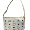 MCM/Pouch/All Over Print/Leather/WHT/white mcm logo