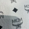 MCM/Pouch/All Over Print/Leather/WHT/white mcm logo