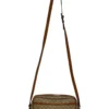 CELINE/Cross Body Bag/Monogram/Leather/BRW/Cross body bag