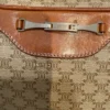 CELINE/Cross Body Bag/Monogram/Leather/BRW/Cross body bag