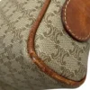 CELINE/Cross Body Bag/Monogram/Leather/BRW/Cross body bag