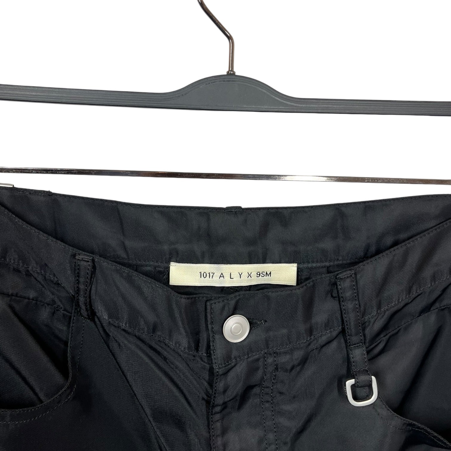 1017 ALYX 9SM(ALYX)/Pants/48/Nylon/BLK/NYLON TROUSERS