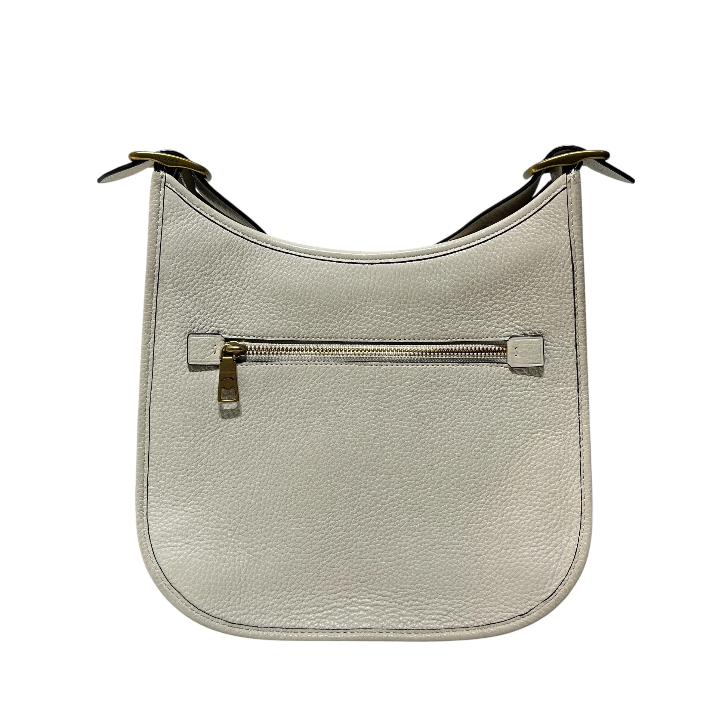 COACH/Cross Body Bag/Leather/WHT/Emery Varsity Stripe