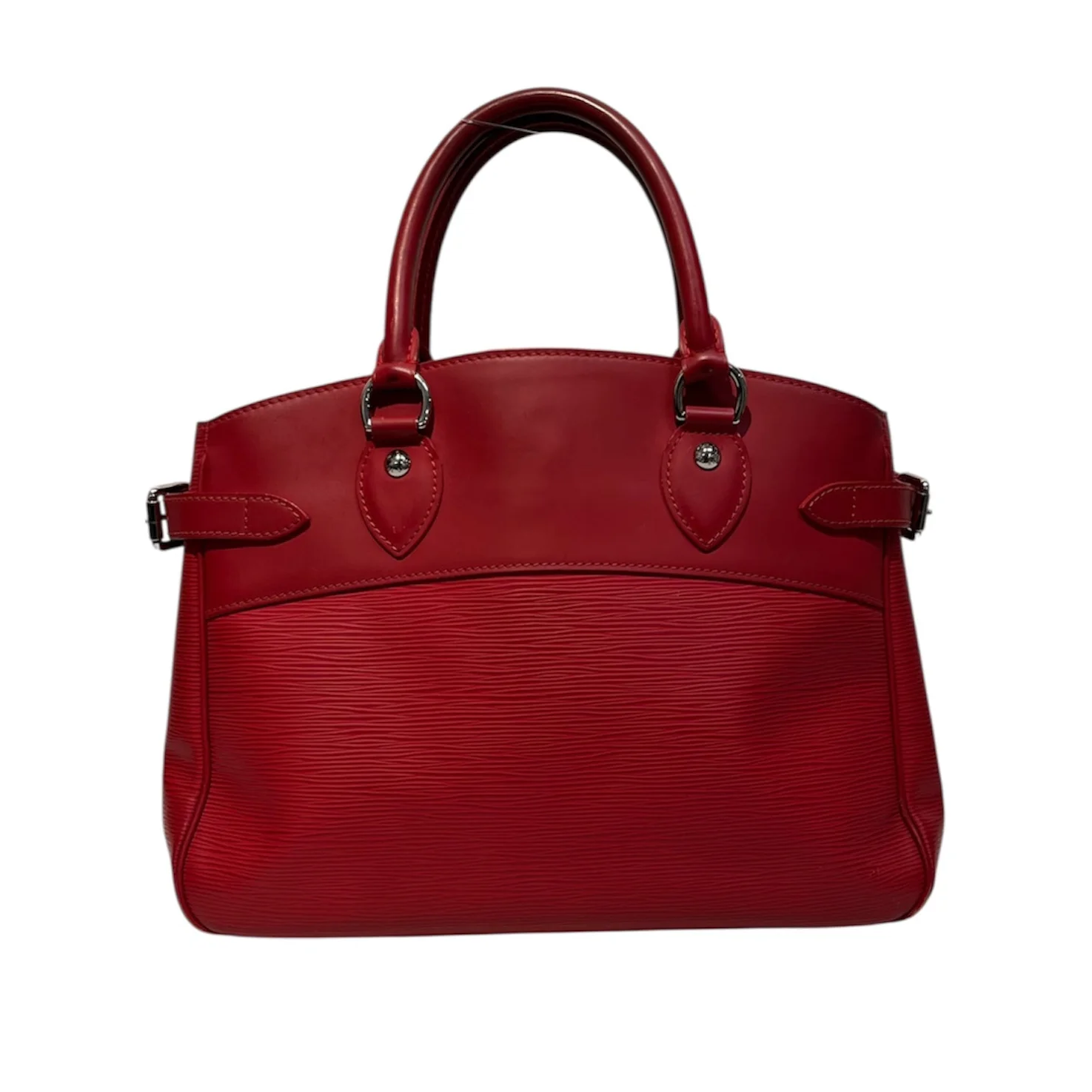 LOUIS VUITTON/Hand Bag/Leather/RED/Epi Passy