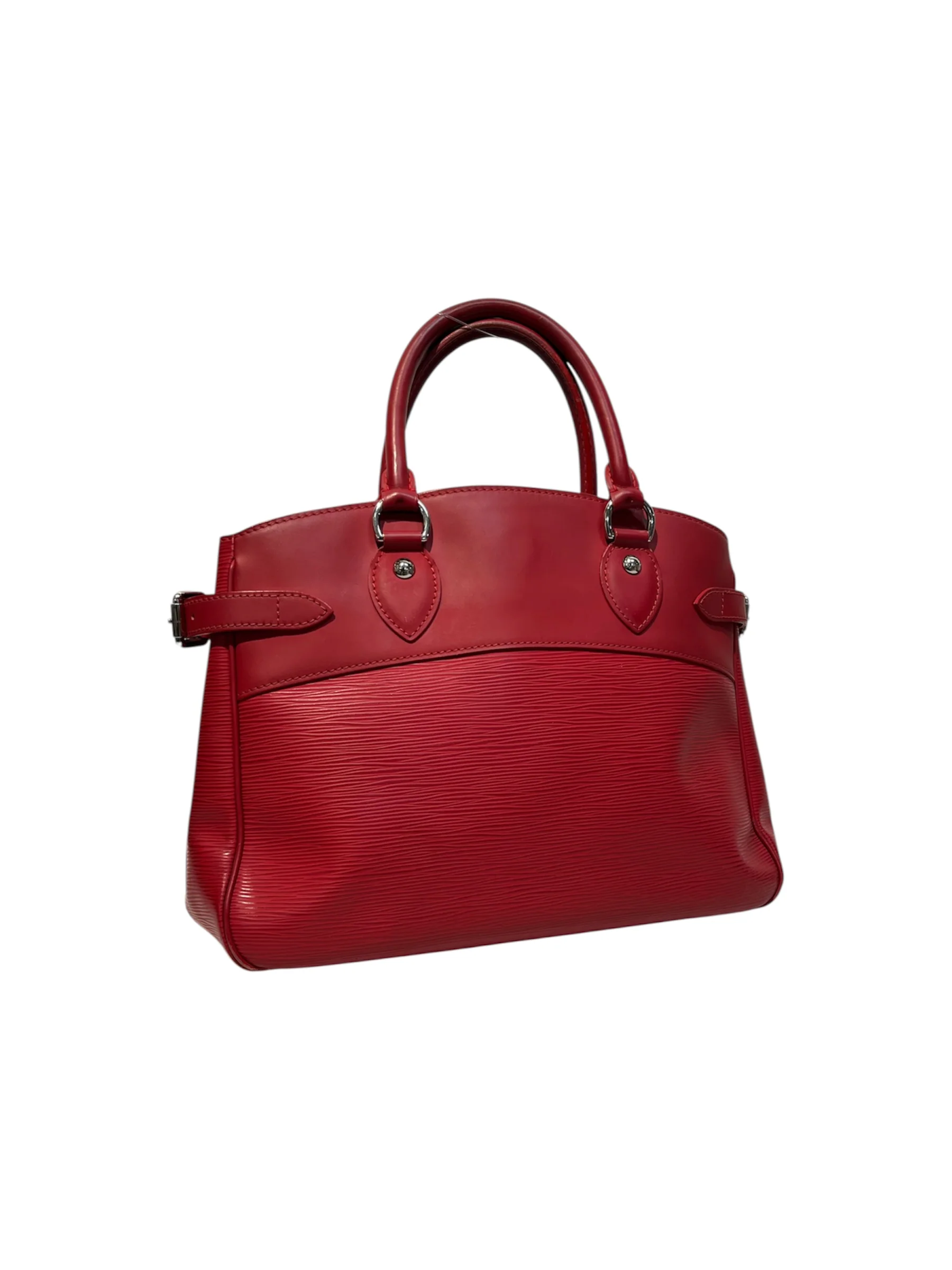 LOUIS VUITTON/Hand Bag/Leather/RED/Epi Passy